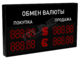 Универсальное табло курсов валют для улицы ТВ-B32