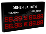 Табло курсов валют ITLINE ТВ-B32