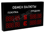 Табло курсов валют ITLINE ТВ-B32v1