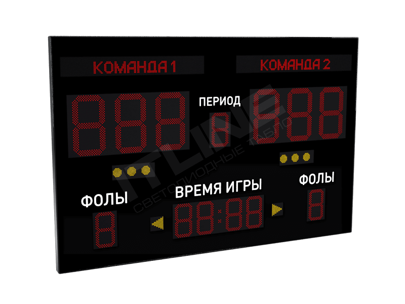 спортивное светодиодное табло для баскетбола от производителя