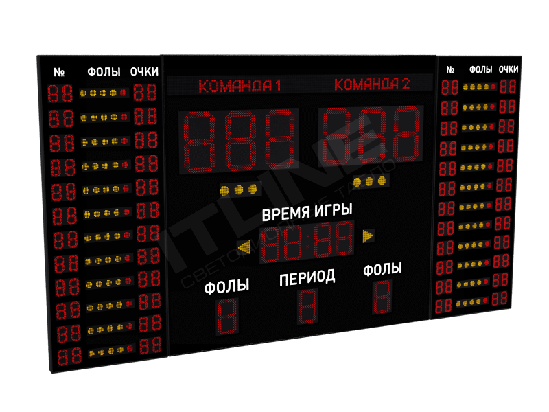 спортивное светодиодное табло для баскетбола от производителя